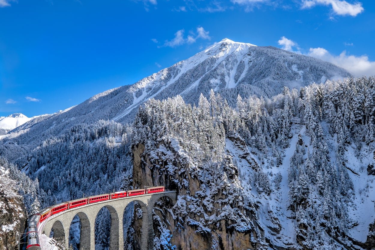 Alpes Suizos en tren